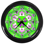 OMPH Wall Clock (Black with 12 white numbers)