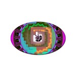 Mayan Sticker Oval (100 pack)
