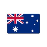 Australia Flag Magnet (Name Card)