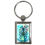 Star Nation Octopus Key Chain (Rectangle)