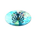 Star Nation Octopus Sticker Oval (100 pack)