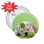 cute dog 2.25  Button (100 pack)