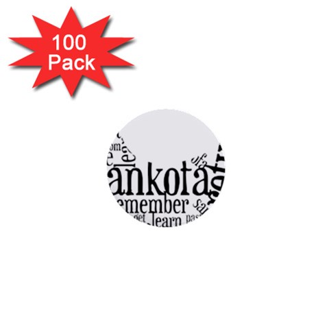 Sankofashirt 1  Mini Button (100 pack) from UrbanLoad.com Front