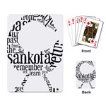 Sankofashirt Playing Cards Single Design