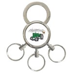 Farmer 3-Ring Key Chain