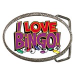 Love Bingo Belt Buckle