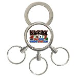 Blackjack 3-Ring Key Chain