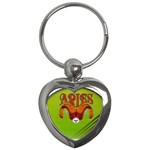 Aries Key Chain (Heart)