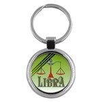 Libra Key Chain (Round)