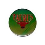 Taurus Rubber Coaster (Round)