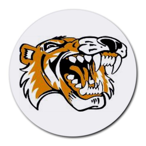 Tiger Round Mousepad from UrbanLoad.com Front
