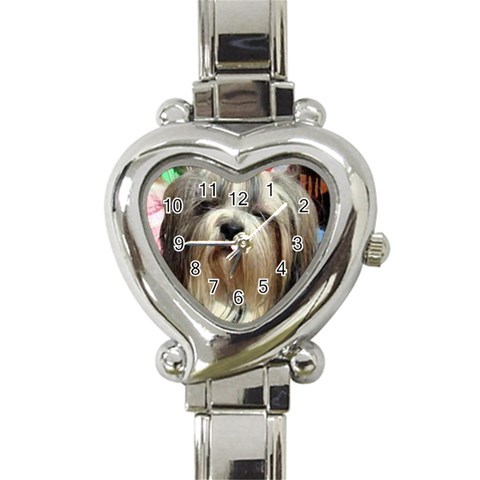 the Pirate Heart Italian Charm Watch from UrbanLoad.com Front