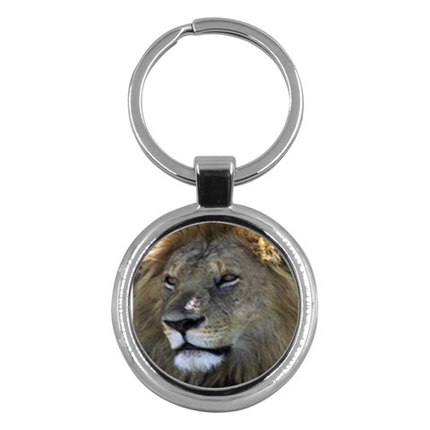 Lion Key Chain (Round) from UrbanLoad.com Front