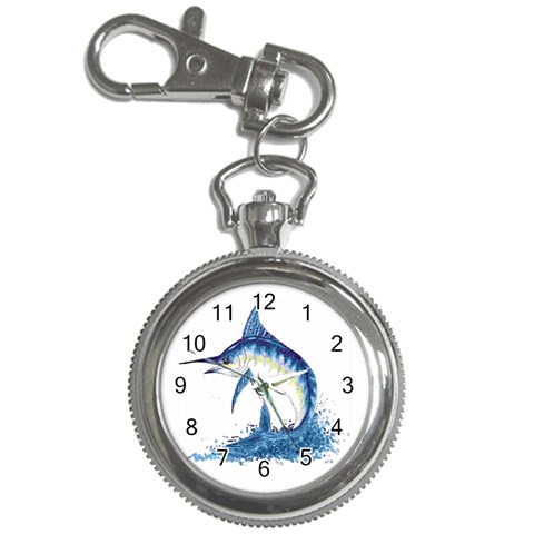 Blue Marlin Key Chain Watch from UrbanLoad.com Front