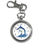 Blue Marlin Key Chain Watch