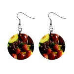 Fresh Fruit 1  Button Earrings