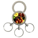 Fresh Fruit 3-Ring Key Chain