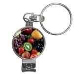 Chilled Fruit Nail Clippers Key Chain