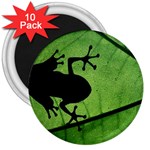 Frog 3  Magnet (10 pack)