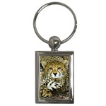 Cheetah Key Chain (Rectangle)