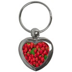 Strawberries  Key Chain (Heart)
