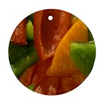 Bell Peppers Ornament (Round)