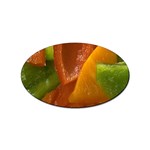 Bell Peppers Sticker Oval (10 pack)