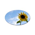 Summer Sunflower Sticker Oval (100 pack)