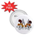 Boer Kids Flowers Large 1.75  Button (10 pack) 