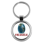 Earth-Fragile Key Chain (Round)