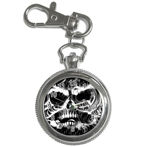 final_Waveskull_front_WHITE Key Chain Watch from UrbanLoad.com Front