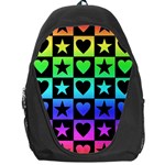 Rainbow Stars and Hearts Backpack Bag