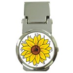 sunflower_1 Money Clip Watch