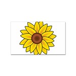 sunflower_1 Sticker Rectangular (10 pack)