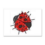 Lady Beetle Sticker A4 (100 pack)