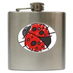 Lady Beetle Hip Flask (6 oz)