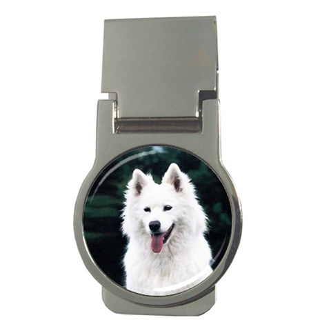dog38 Money Clip (Round) from UrbanLoad.com Front
