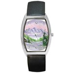 Painting 3 Barrel Style Metal Watch