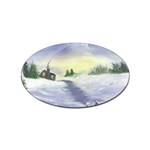 Painting 6 Sticker Oval (10 pack)