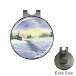 Painting 6 Golf Ball Marker Hat Clip