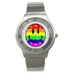 happy face Stainless Steel Watch