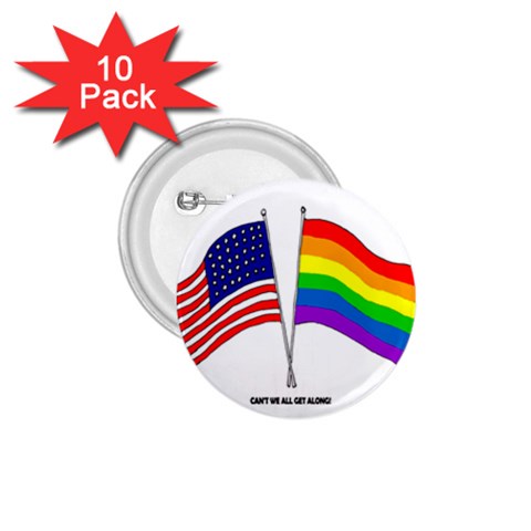 flags 1.75  Button (10 pack)  from UrbanLoad.com Front
