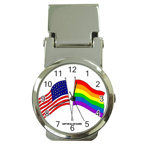flags Money Clip Watch from UrbanLoad.com Front