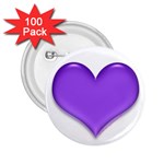 Purple Heart 2.25  Button (100 pack)