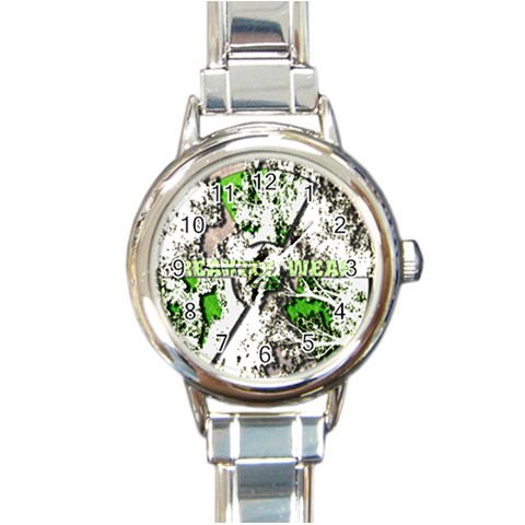 radiocative Round Italian Charm Watch from UrbanLoad.com Front