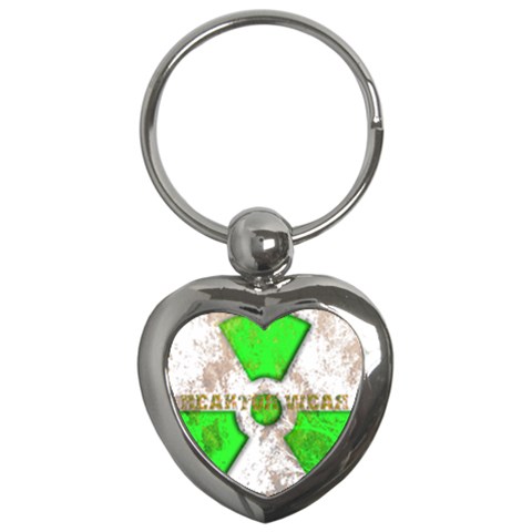 radiocative 3 Key Chain (Heart) from UrbanLoad.com Front