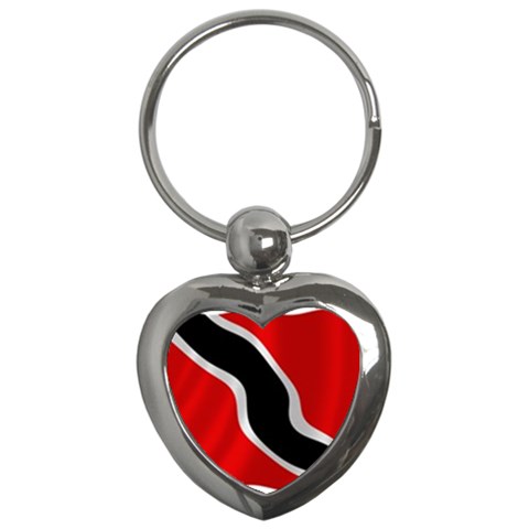 Trinidad Key Chain (Heart) from UrbanLoad.com Front