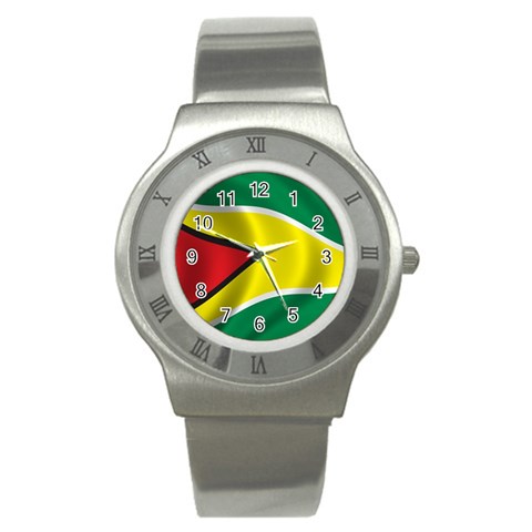 Guyana Stainless Steel Watch from UrbanLoad.com Front