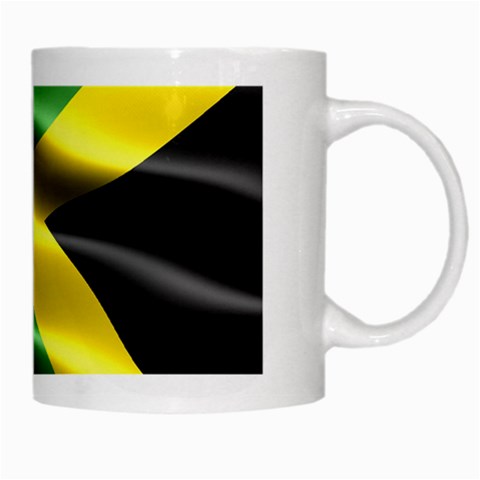 Jamaica White Mug from UrbanLoad.com Right