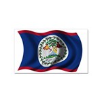 Belize Sticker Rectangular (100 pack)